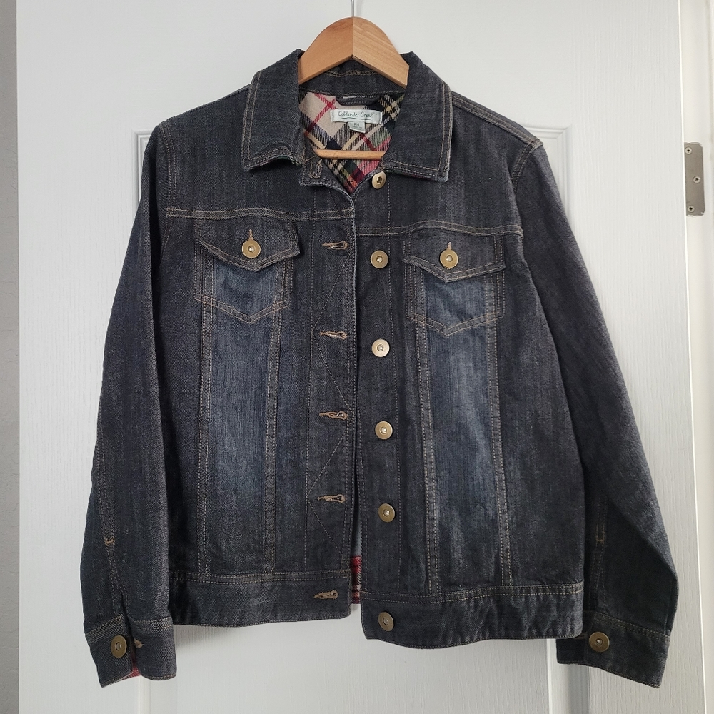Coldwater Creek Jean Jacket,  Size PM